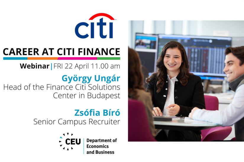 Career at Citi Finance