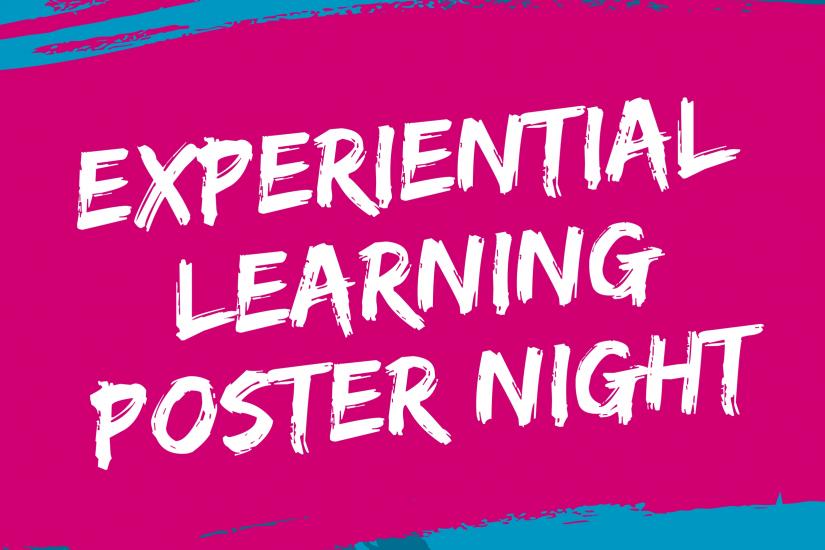 Experiential Learning Poster Night