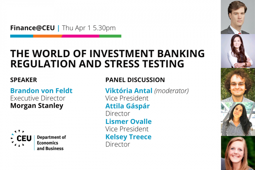Finance@CEU Morgan Stanley The World of Investment Banking Regulation and Stress Testing