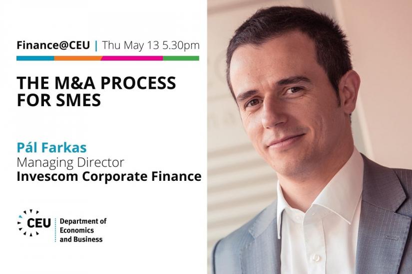 Finance@CEU The M&amp;A Process for SMEs Pál Farkas Managing Director Invescom Corporate Finance