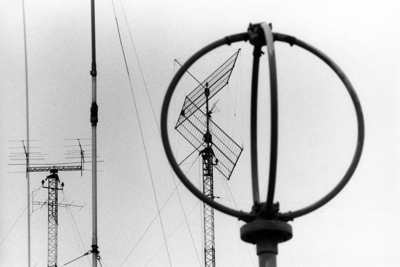 Transmitter Tower    HU OSA 300-1-8:3/3 Records of RFE/RL Research Institute, General Records: RFE/RL Public Affairs Photographic Files   