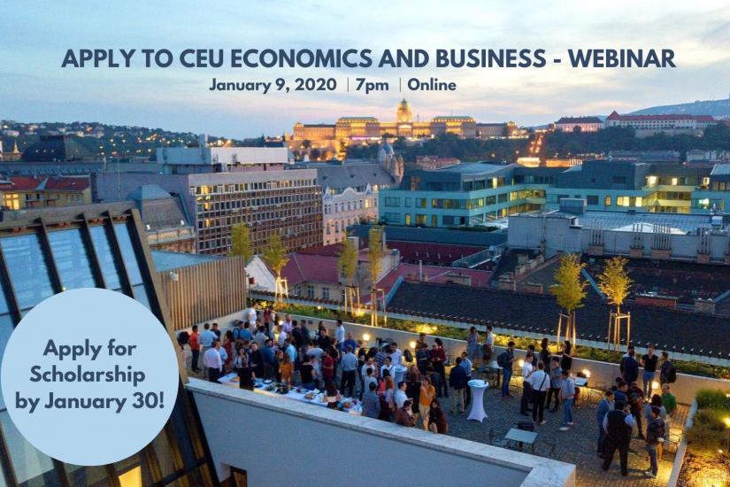 CEU Economics and Business Webinar