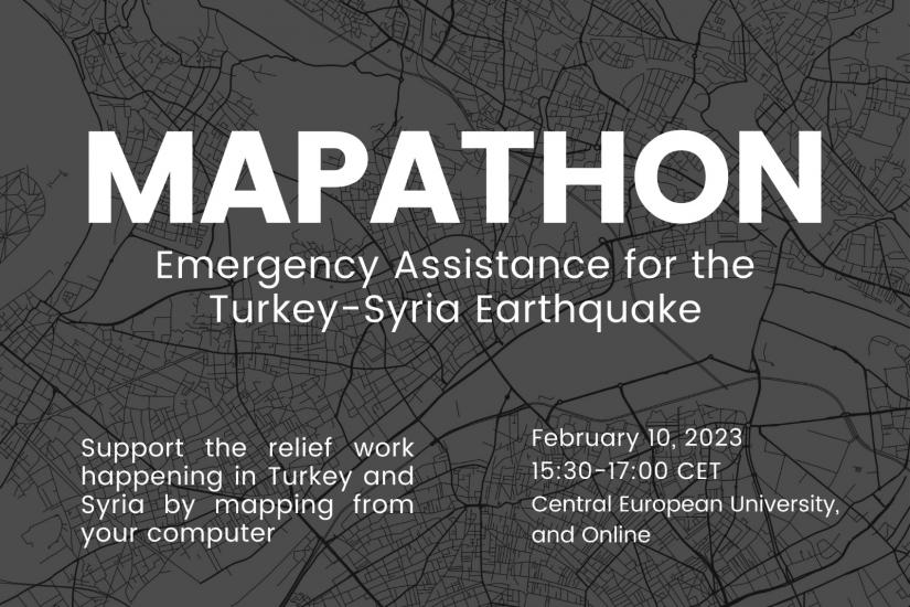 Join the mapathon